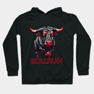 Bullrun Bitcoin cryptocurrency banking system Hoodie